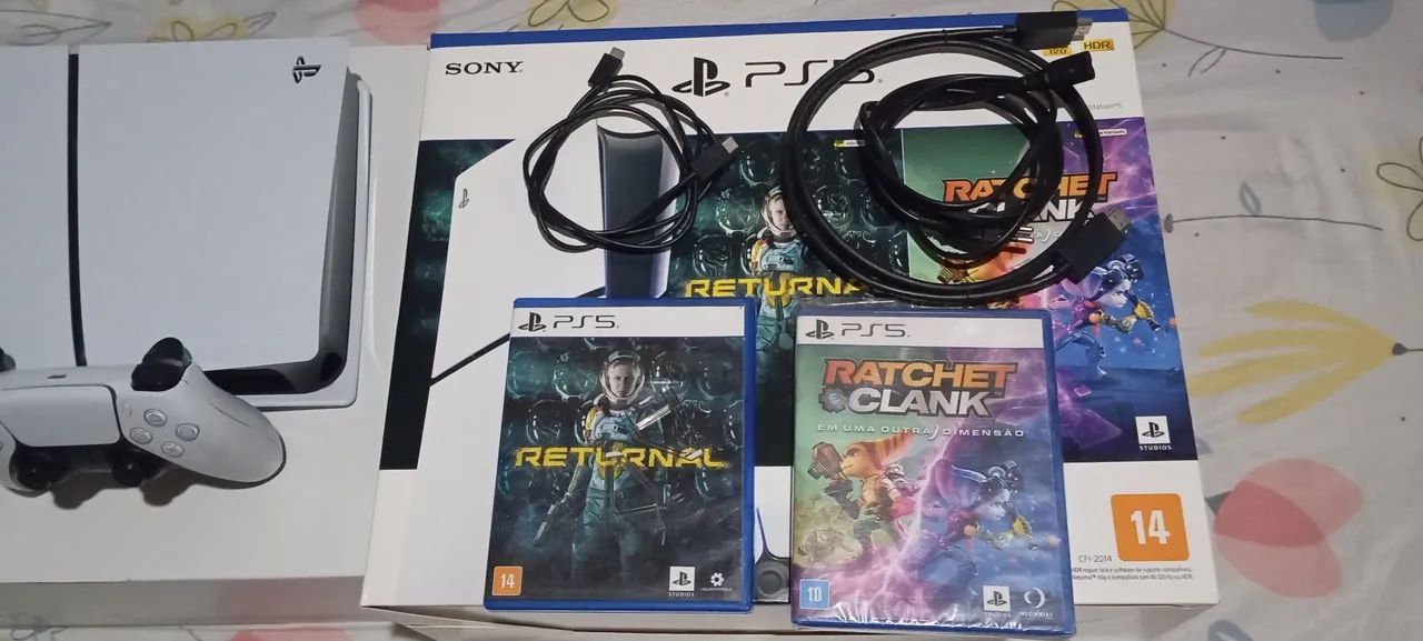 Playstation 5 com leitor único dono  - Foto 3