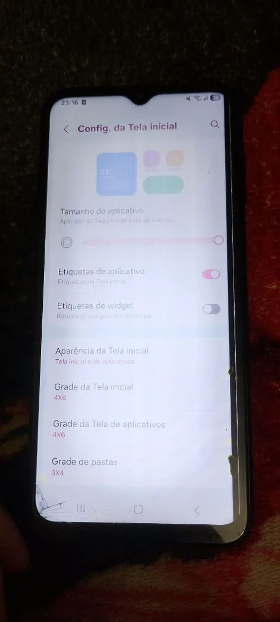 Lindo celular M14 com defeito no módulo  - Foto 4