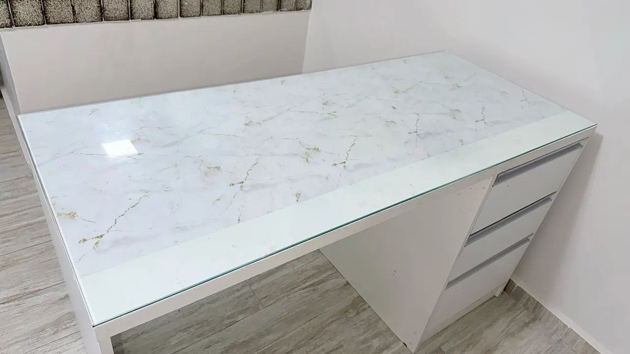 mesa com gavetas  - Foto 2