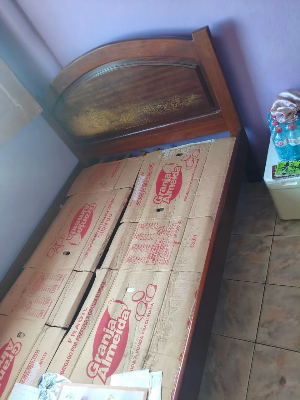 CAMA PAU DARCO COM GRADE 