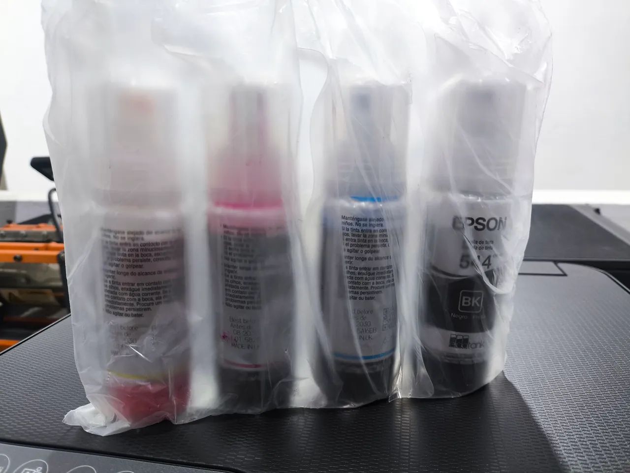 Kit 4 tintas originais Epson 544 - Foto 3