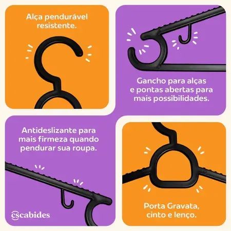 Cabides Ultra Resistentes (150 Unidades) - Foto 5