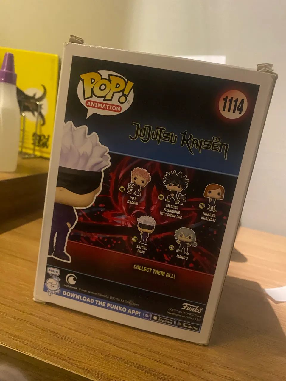 FUNKO POP SATORU GOJO COM CAIXA - Foto 2