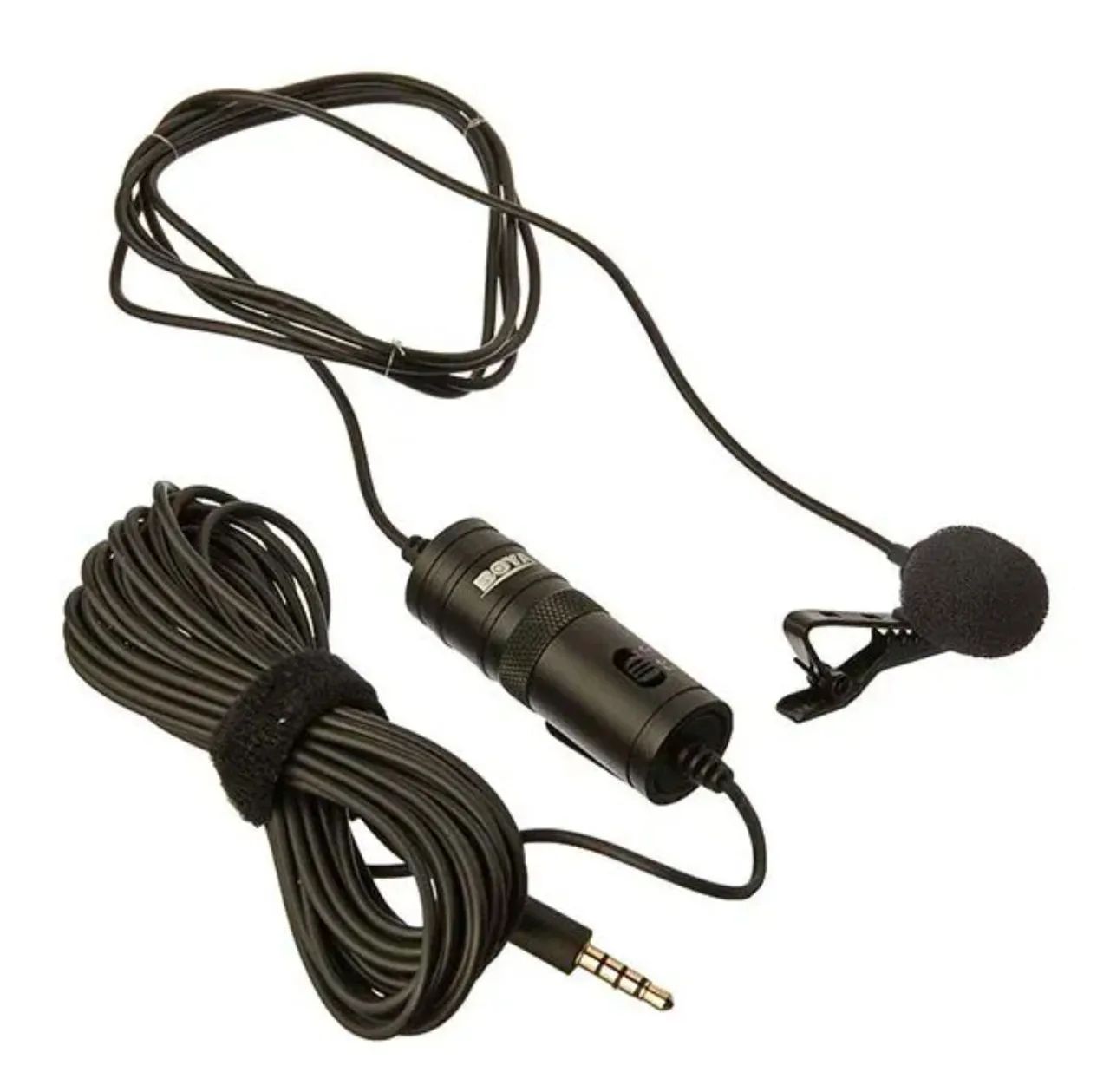 Microfone lapela Boya