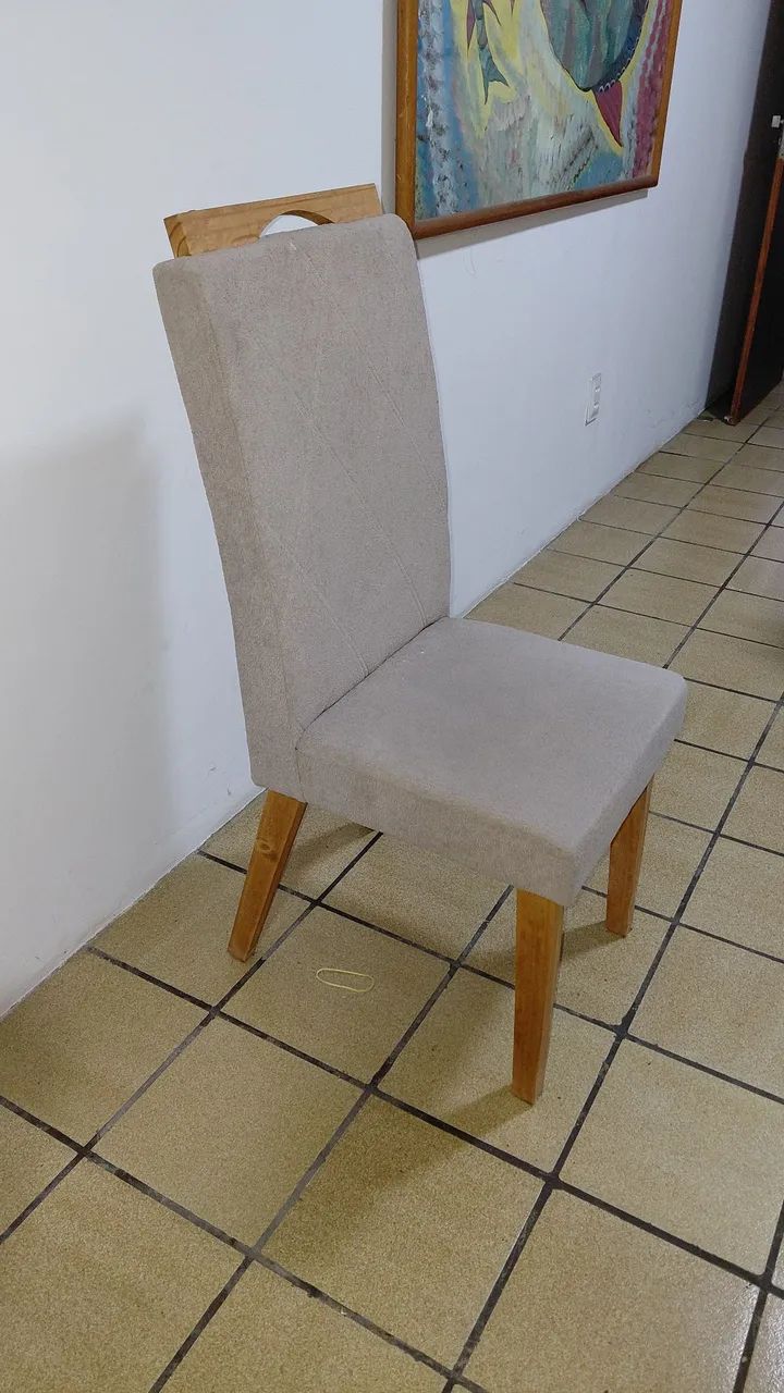 6 cadeiras novas para sala de jantar - Foto 2