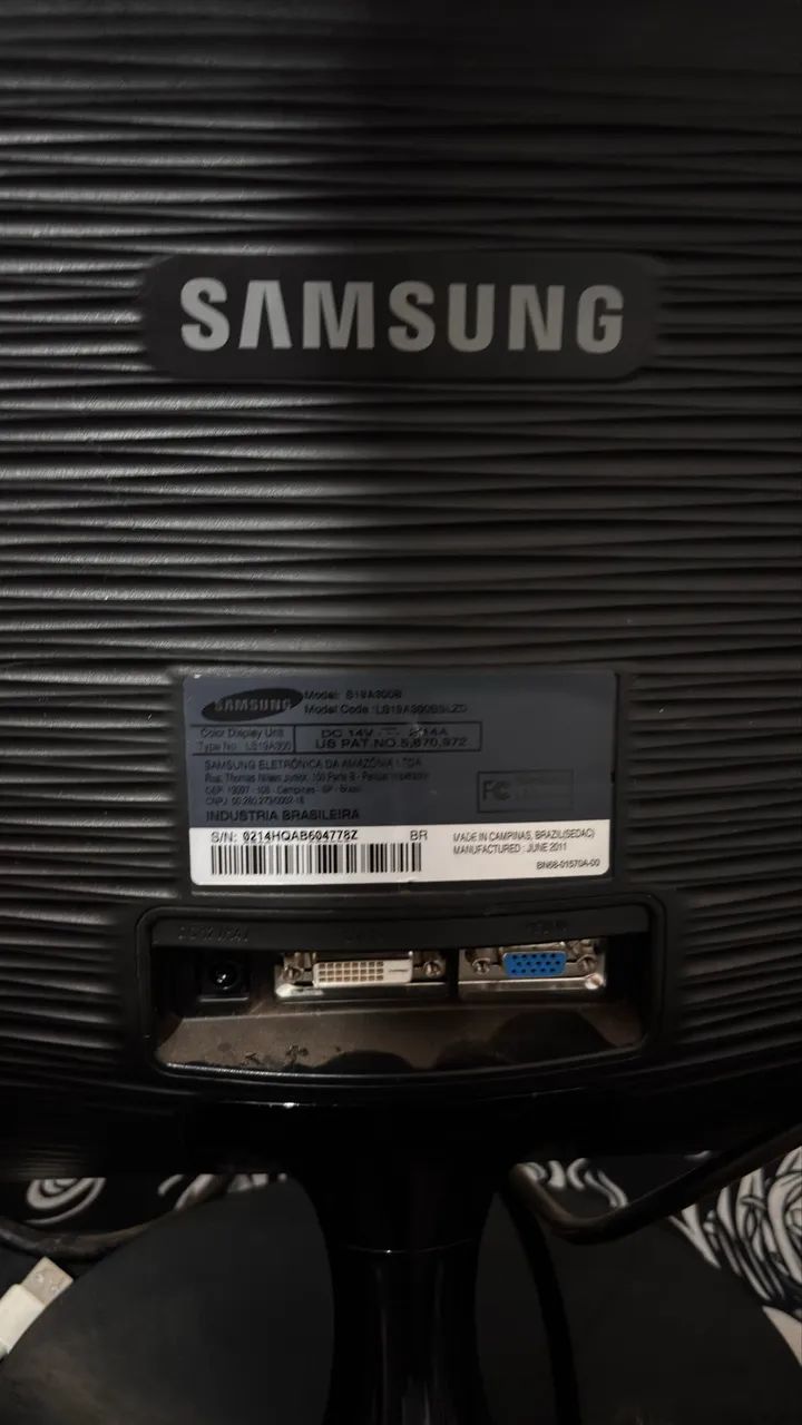 MONITOR SAMSUNG 20 POLEGADAS HD - Foto 5