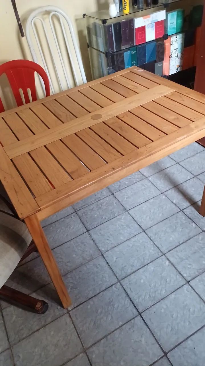 Mesa rústica para jardim  - Foto 2