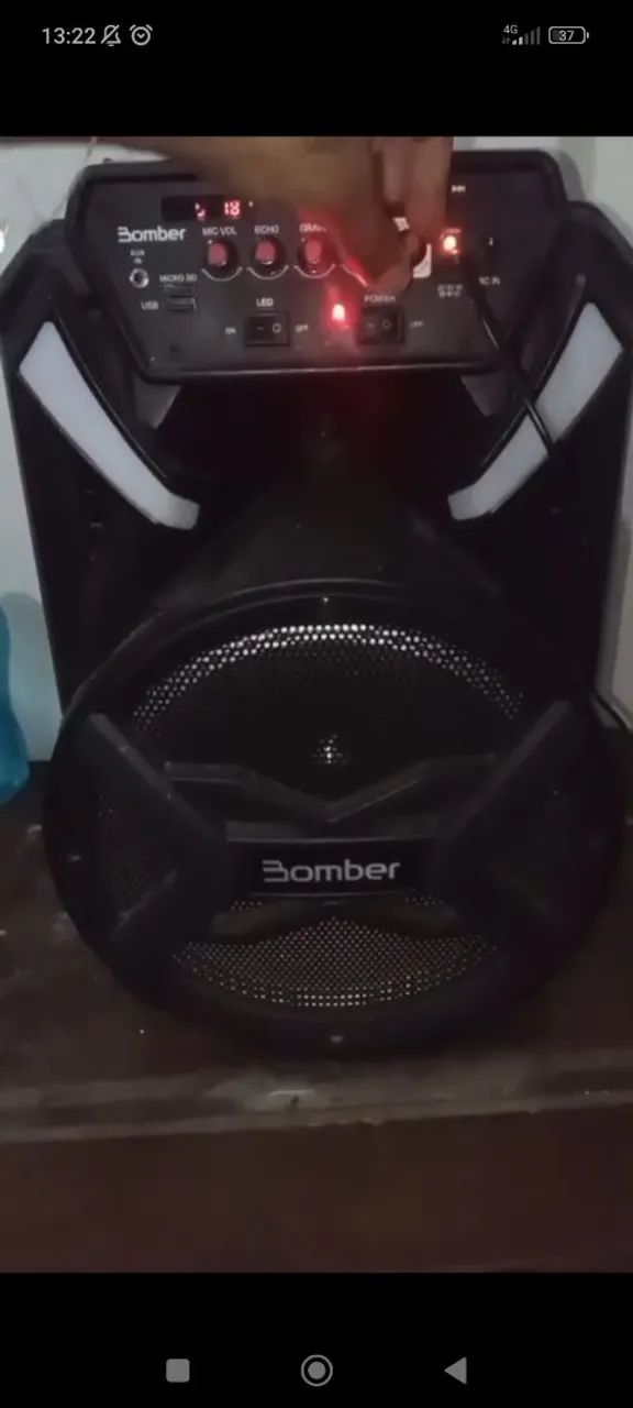 Bomber papão 510 ótimo som