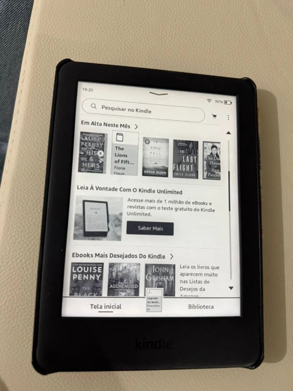 Kindle semi novo