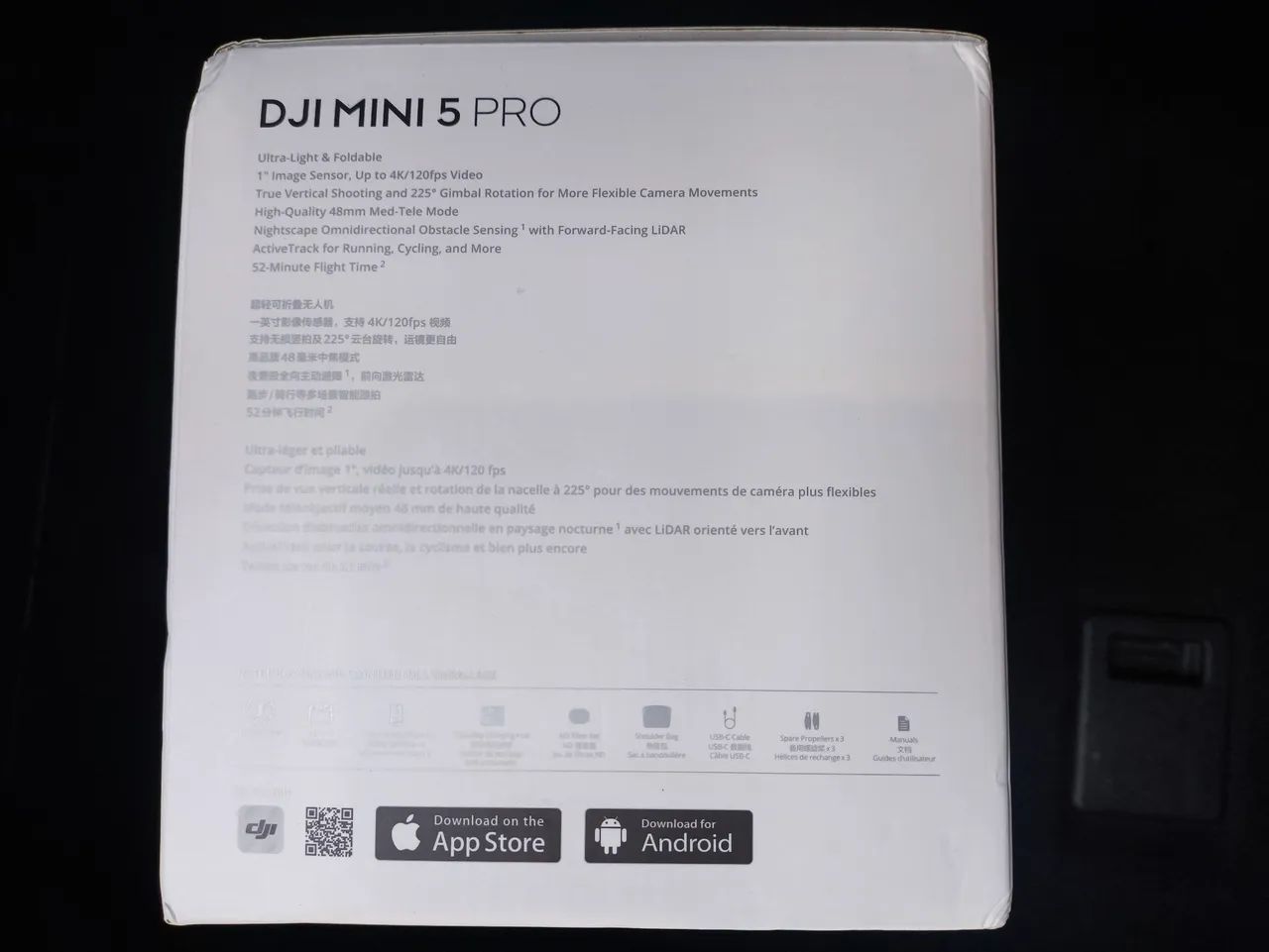 Dji mini 5 pro combo fly more plus  com 1 ciclo em 3 baterias  - Foto 5