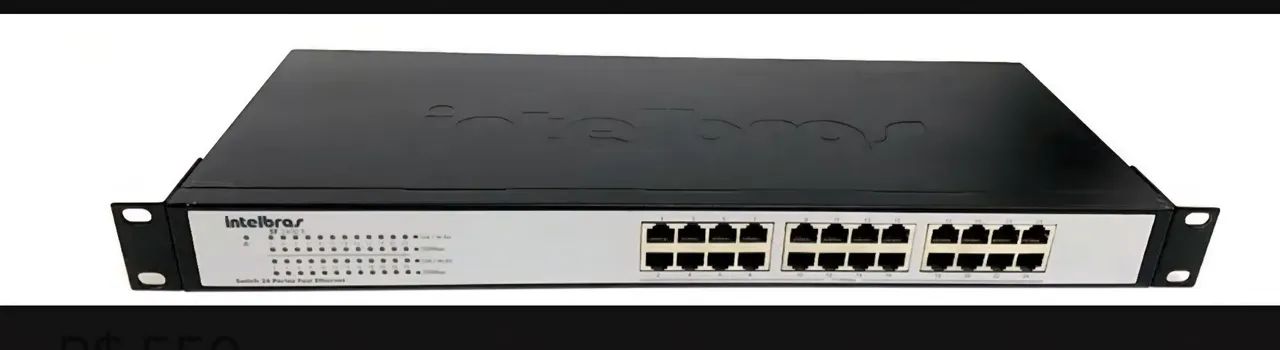 Switch 24 Portas Fast Ethernet Intelbras SF 2400 - Foto 2