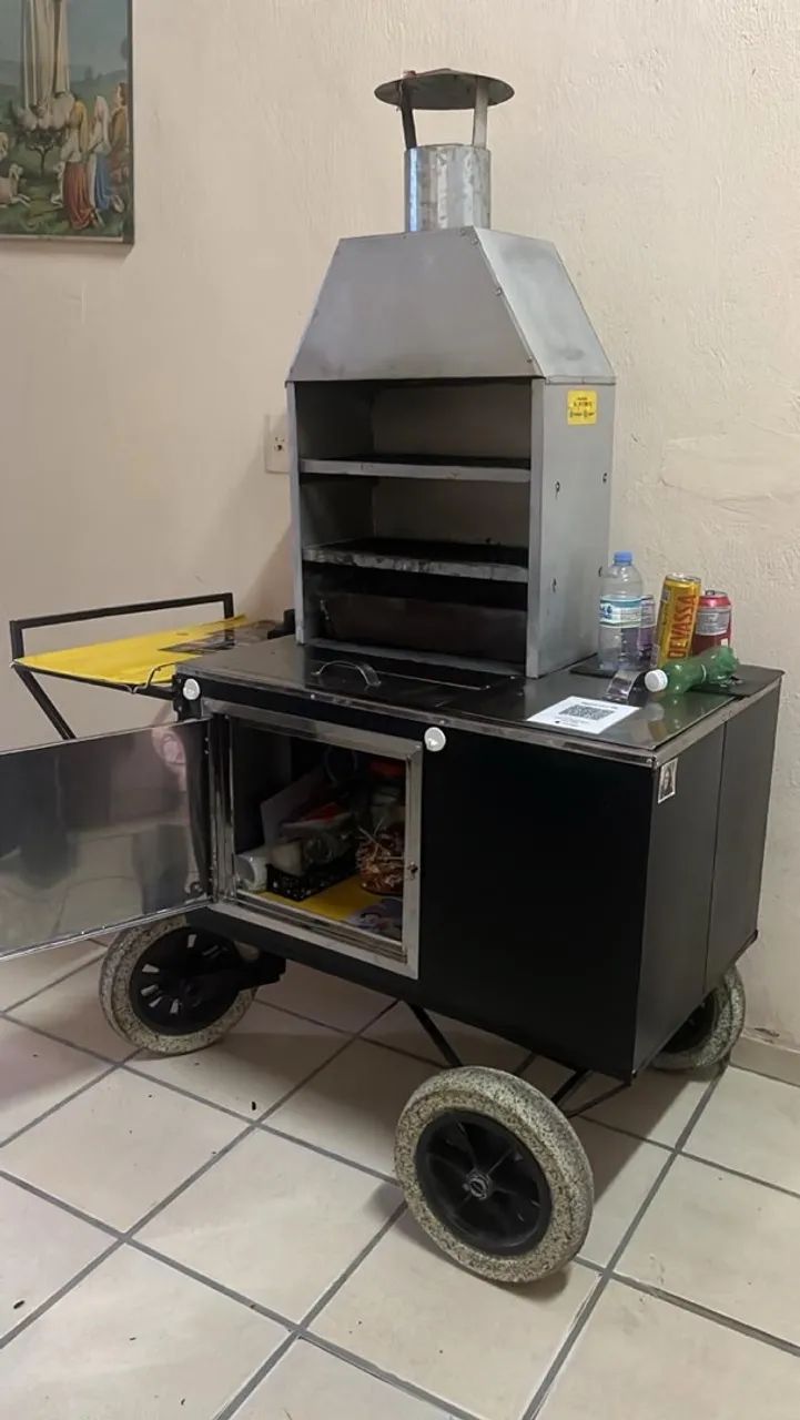Carrinho de churrasco 