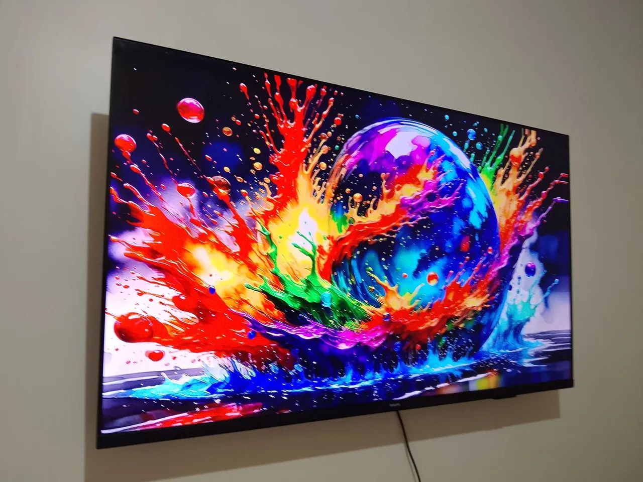 Tv smart 50 polegadas 4k  - Foto 4