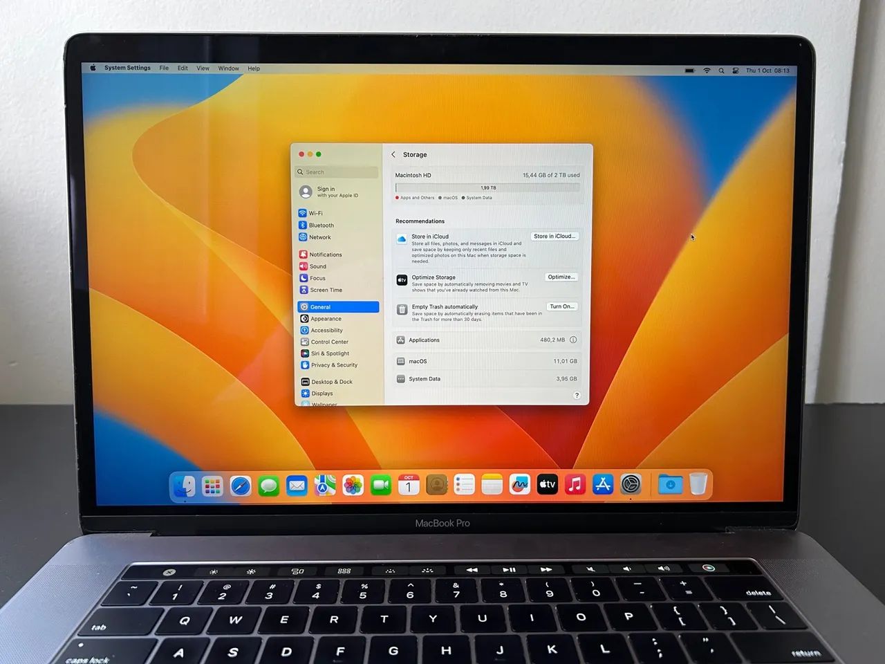 Apple MacBook Pro 2TB (15 polegadas, 2017) - A1707 - Foto 2