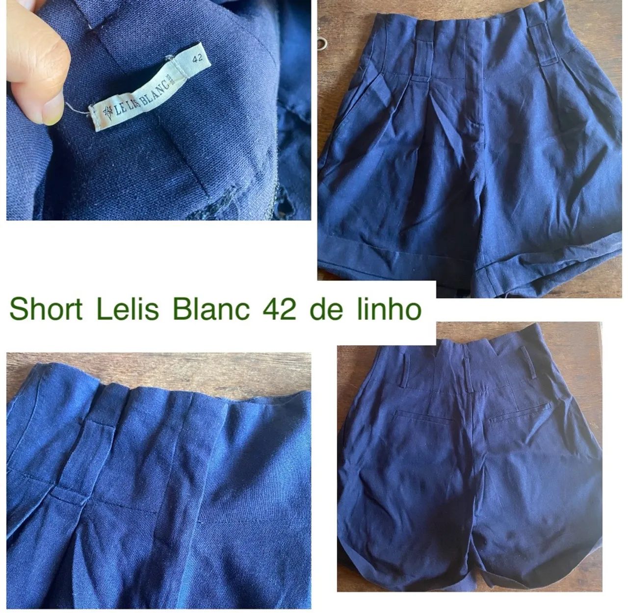Short 42 marca Lelis Blanc 