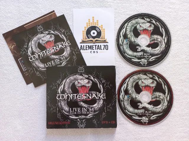 Cd Whitesnake - Live in '84 Back to the Bone