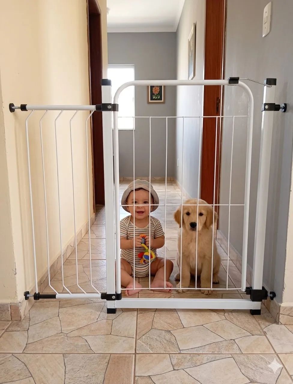 Portão com abertura 