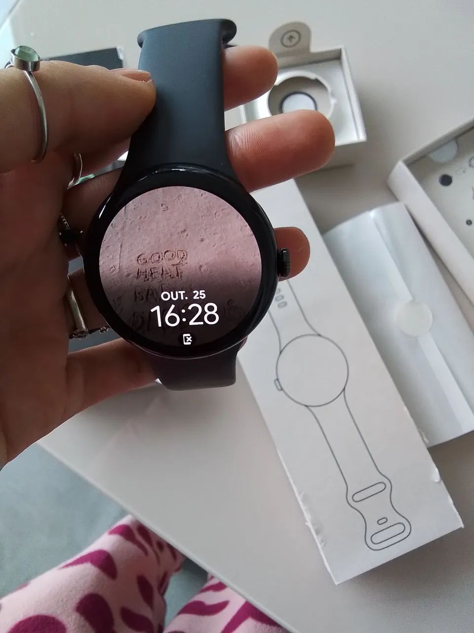 Smartwatch google pixel 3 perfeito estado - Foto 2