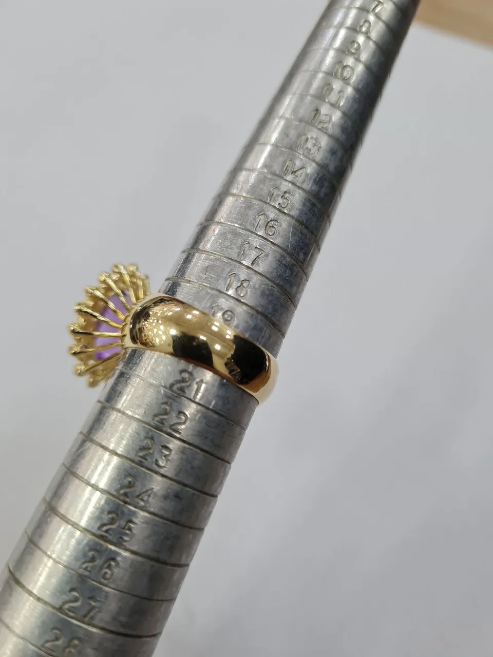 Anel em OURO 18K com brilhantes - Foto 4