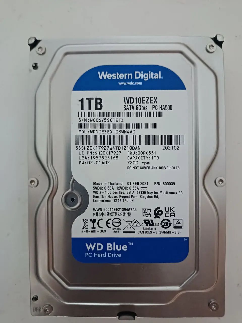 Hd wd 1tb cftv dvr nvr cpu  - Foto 3