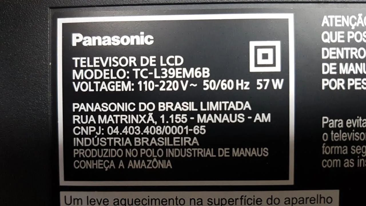 TV Panasonic Viera 39 Polegadas - Funcionando. - Foto 3