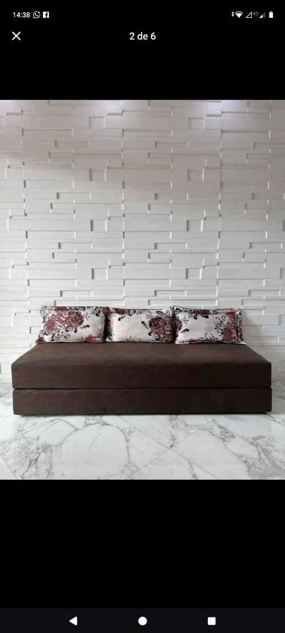 Safa cama 3 lugares  - Foto 2