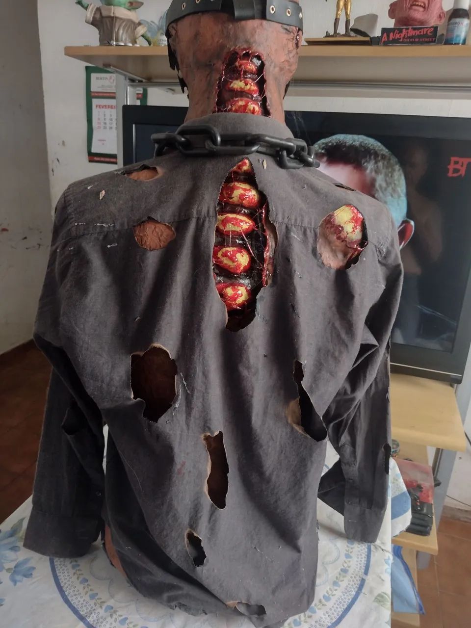 Busto Jason Voorhees, tamanho Real - Foto 5