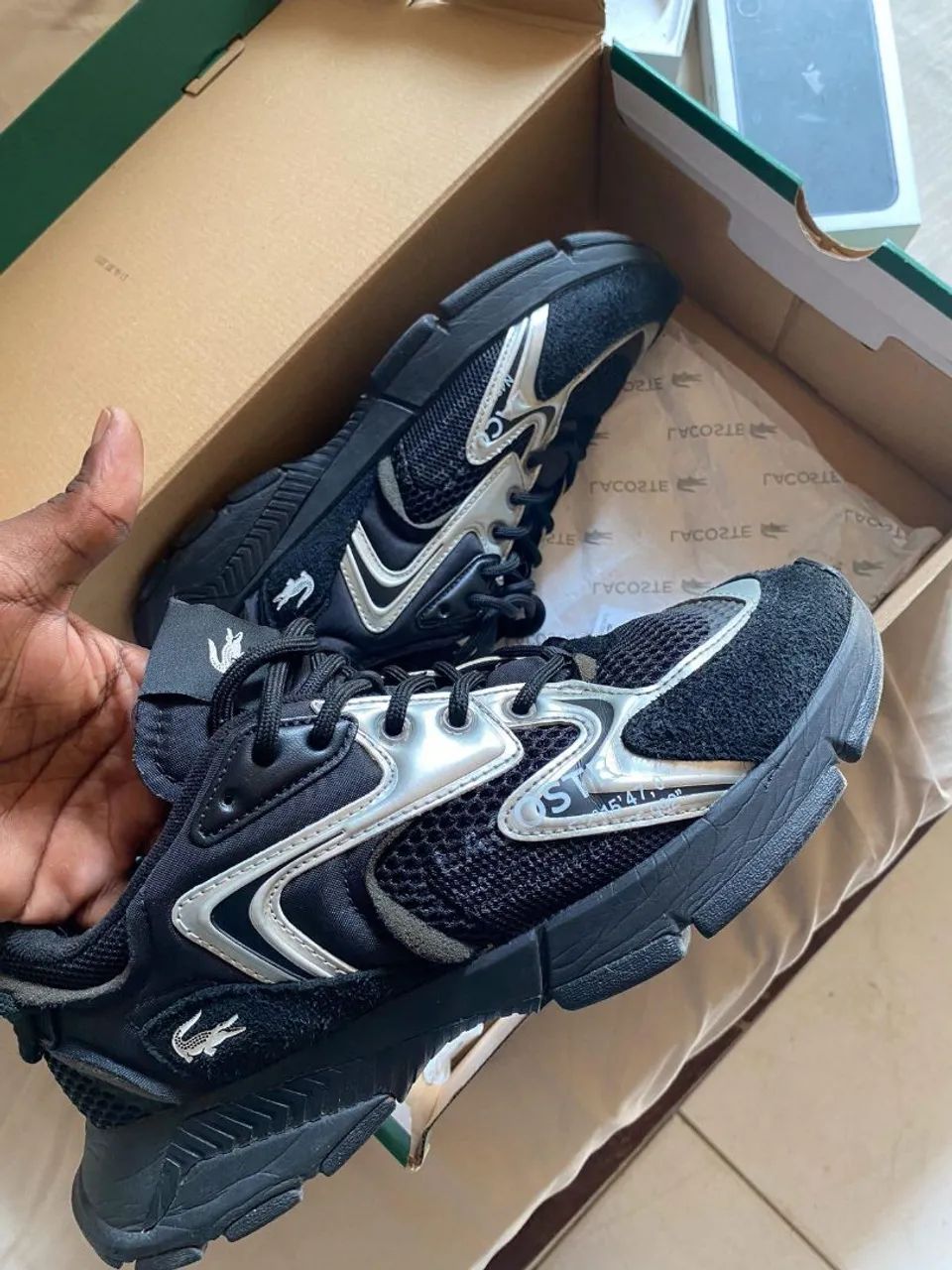  Tênis Lacoste L003 tamanho 41 novinho 