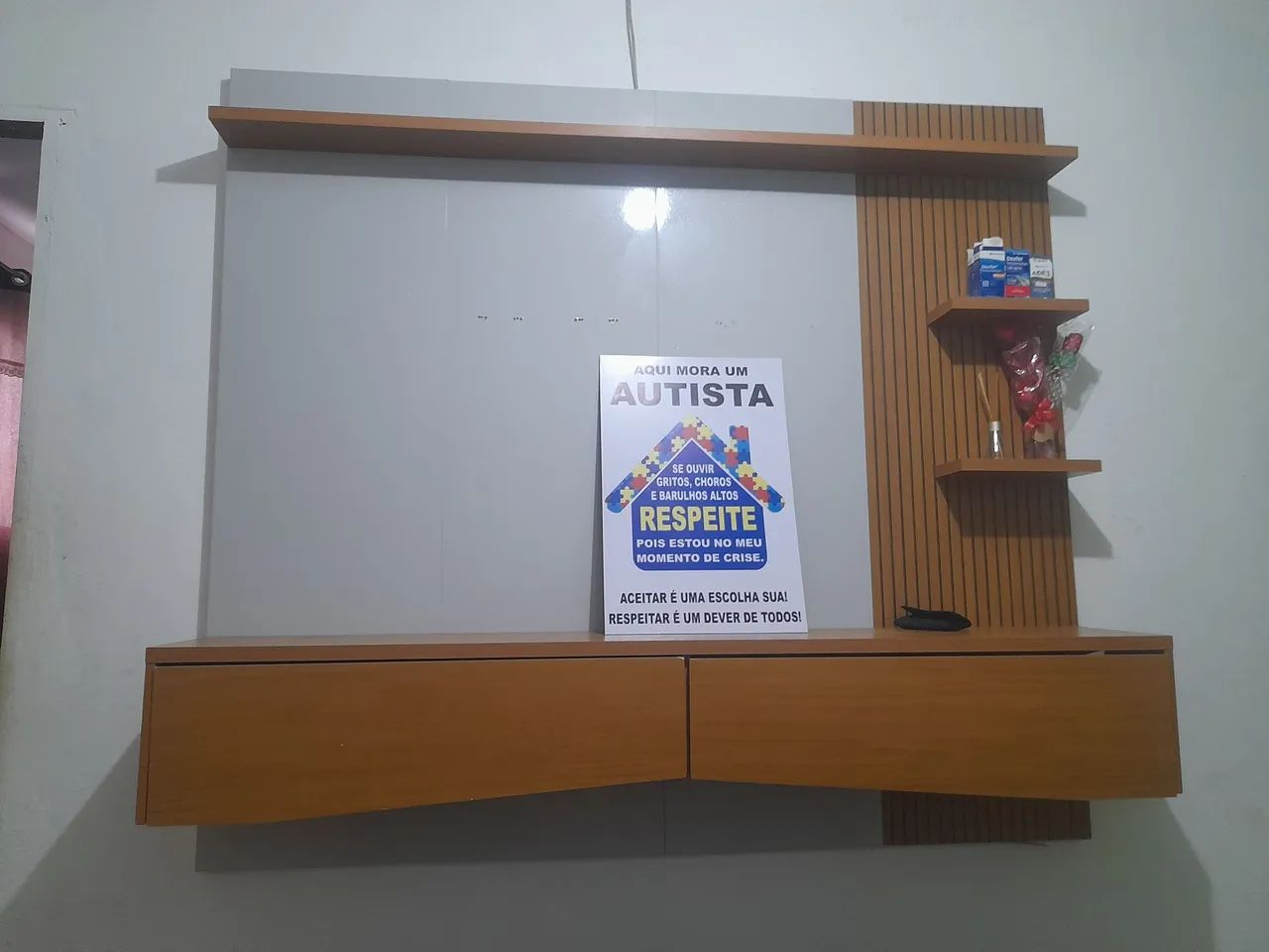 Painel Rack de parede