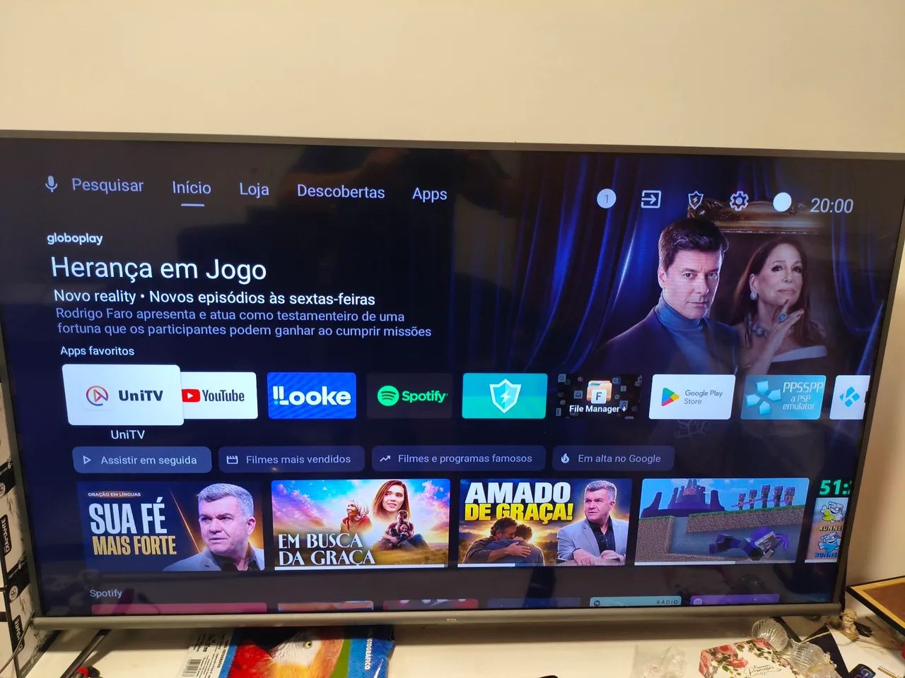 Tv tcl 55 usado  - Foto 4