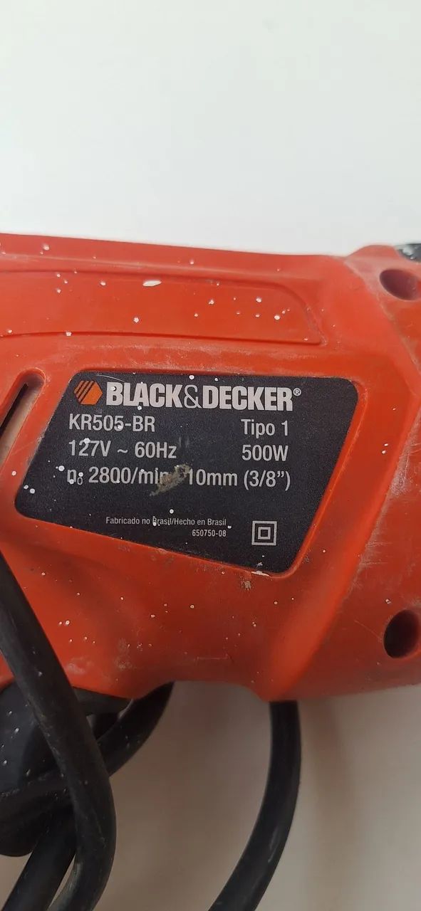 Furadeira Black & Decker432209985159178241