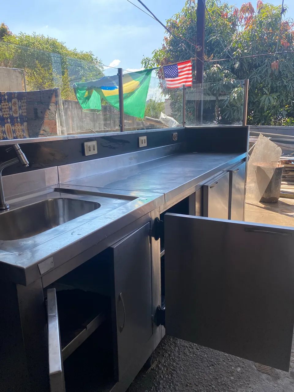 Bancada Insdustrial de Aço Inox 