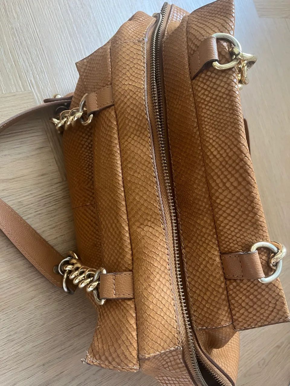 PROMOÇÃO Bolsa Jorge Bischoff - 100% couro original  - Foto 2