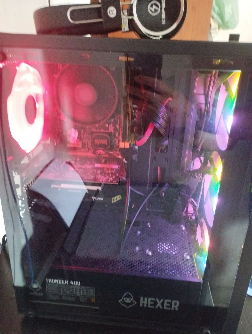 vendo Computador  I7 + RX 560 4GB + 16GB RAM + teclado e Mouse  - Foto 2