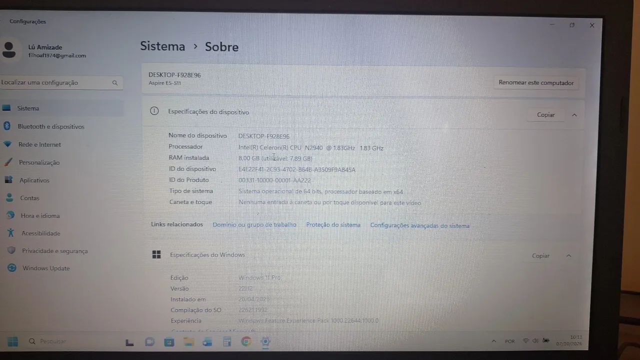 Desapego Notebook 200,00 - Foto 4