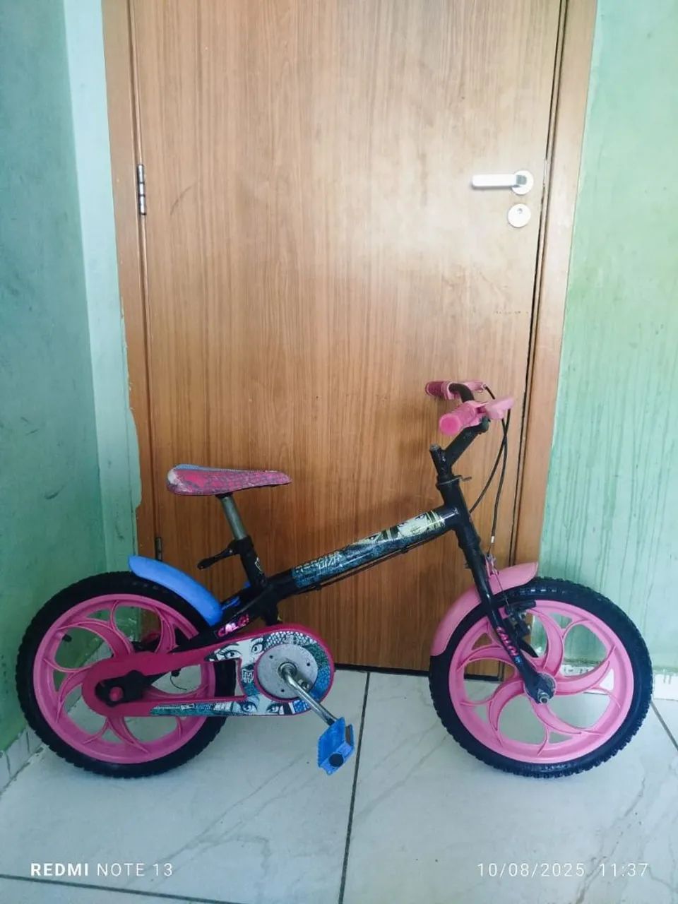 Bicicleta da marca Caloi aro 16 - Foto 2