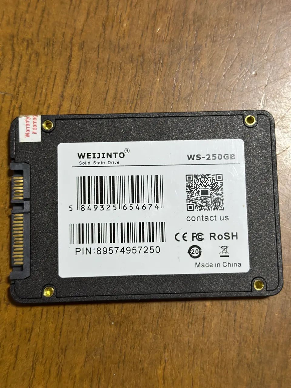 SSD SATA 250gb