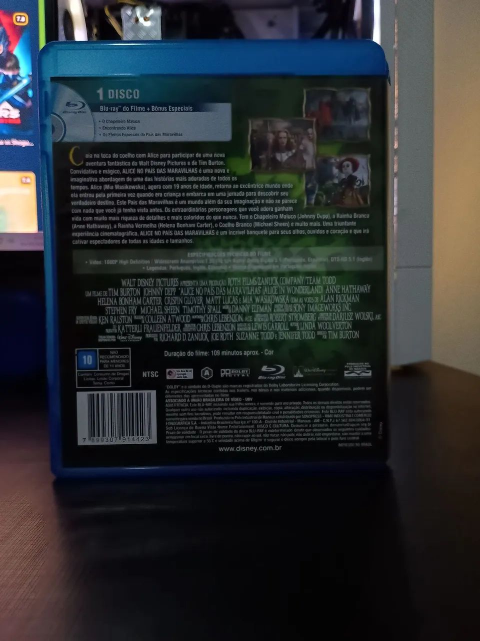 Blu-ray Alice no pais das maravilhas  - Foto 3