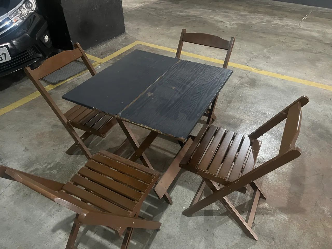 Conjunto mesa e cadeira de boteco - Foto 2