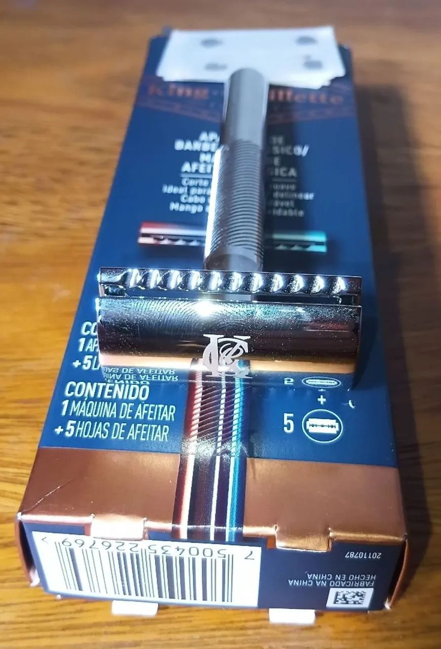 Aparelho de barbear clássico King C. Gillette - Foto 2