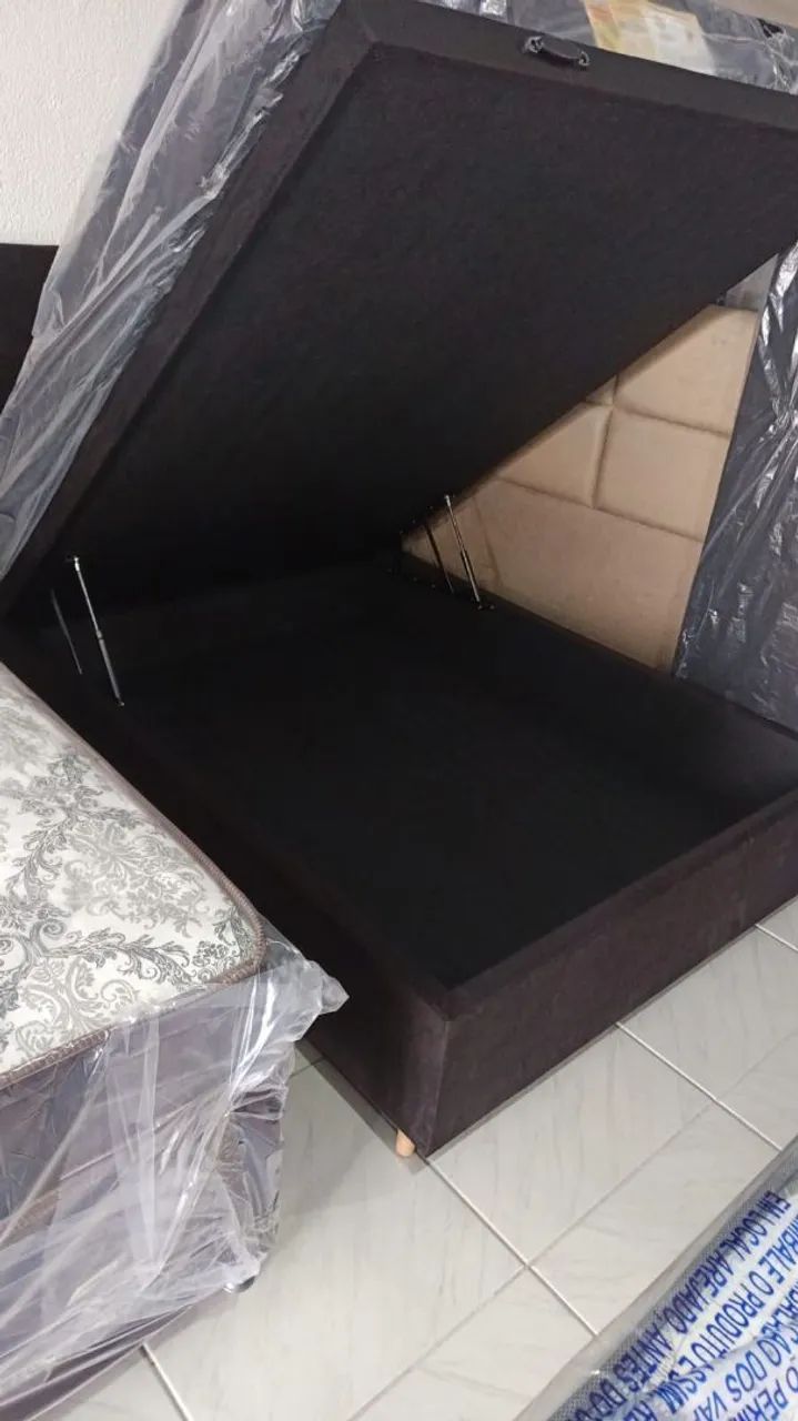 Box baú ( colchão a parte) - Foto 3