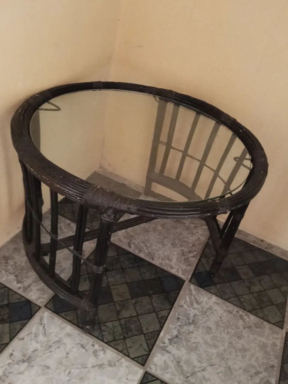 Mesa de sala com vidro  - Foto 2