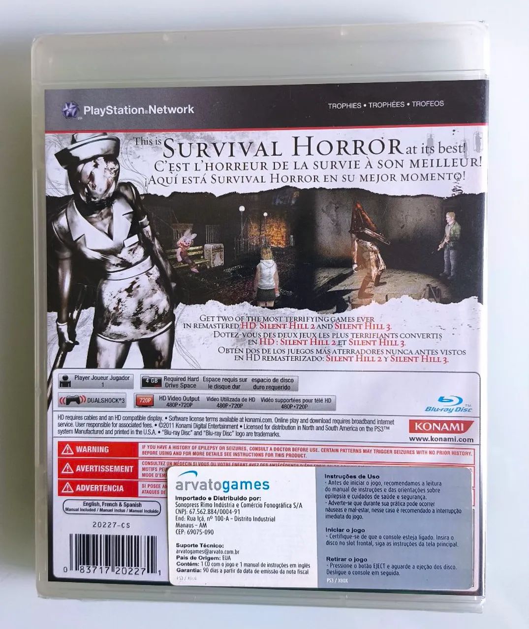Silent Hill collection ps3 lacrado  - Foto 2