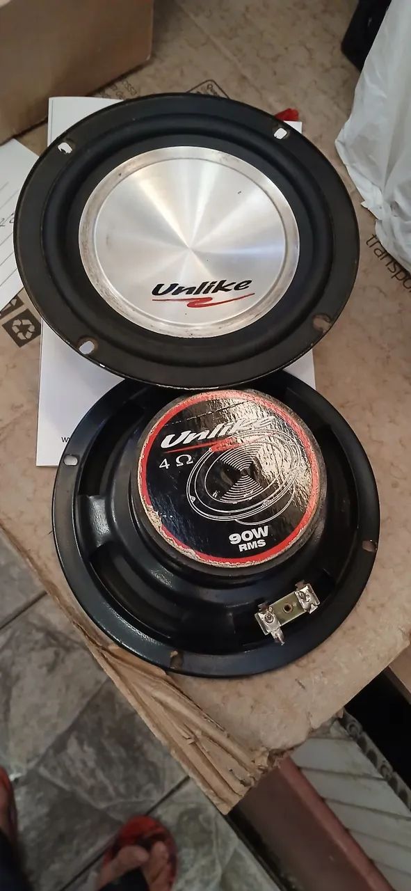 Alto falantes 6.5 polegadas  ótimo estado 