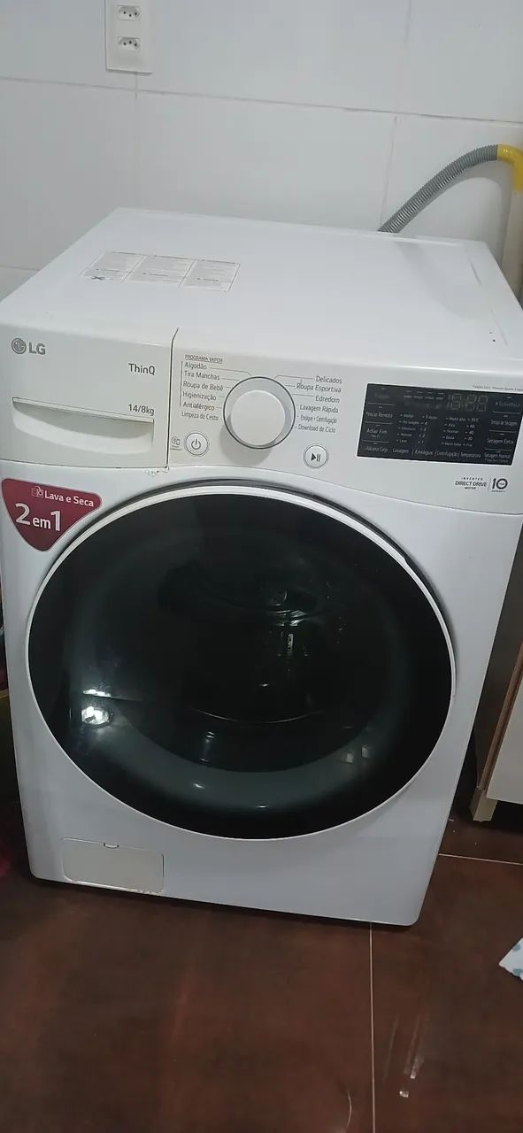 Máquina lava e seca