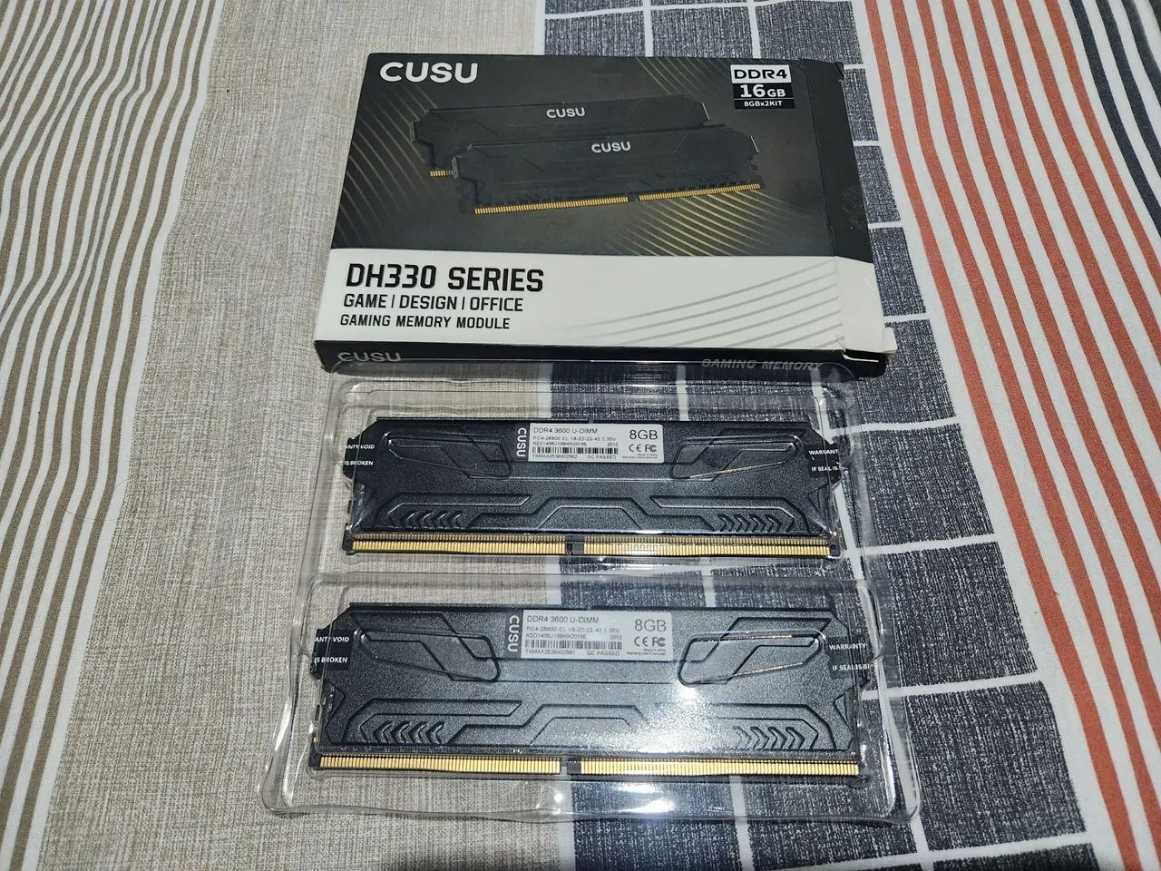 Memória Ram Cusu (2x8gb) 16GB Ddr4 3600mhz - Foto 2