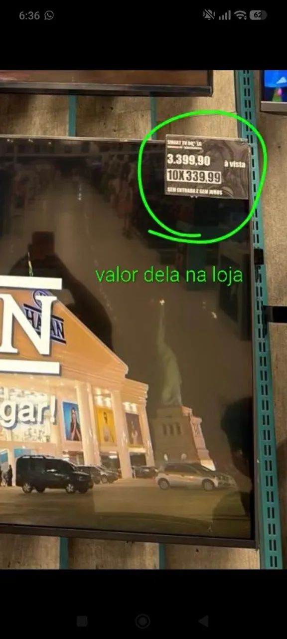 Tv smart nova na caixa  - Foto 2
