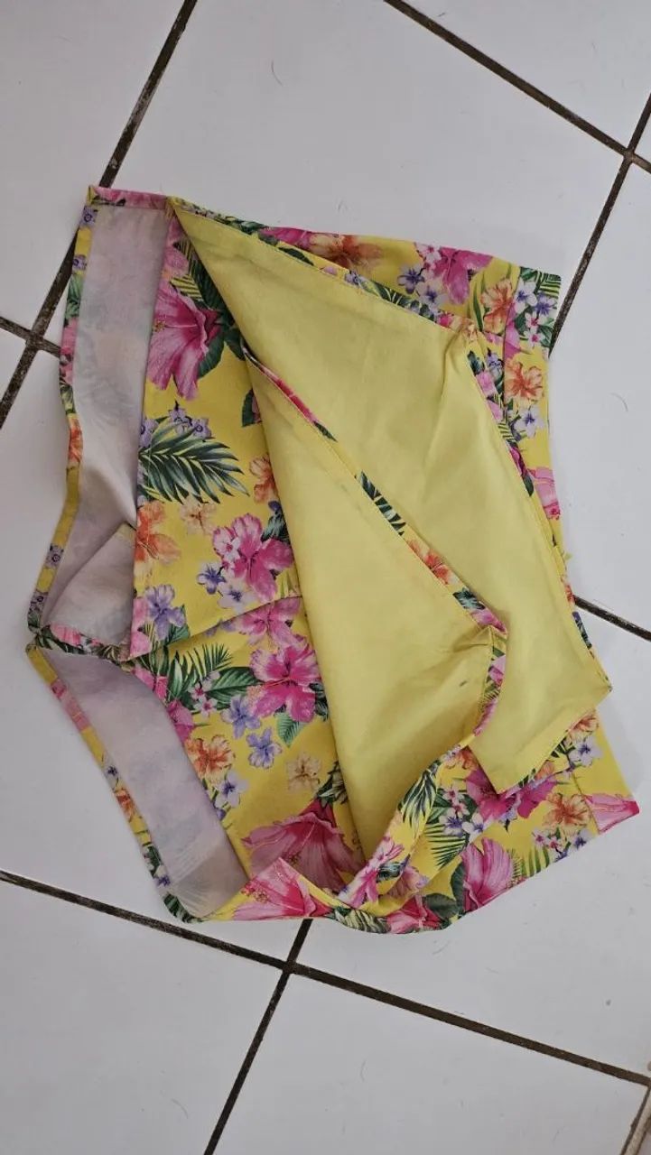 Short saia floral - Foto 2