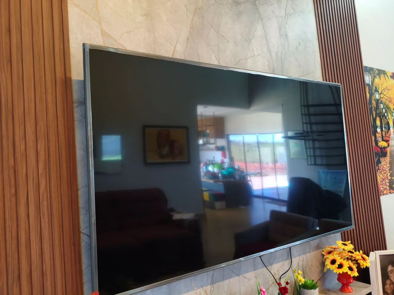 TV LG 75 com defeito  - Foto 3