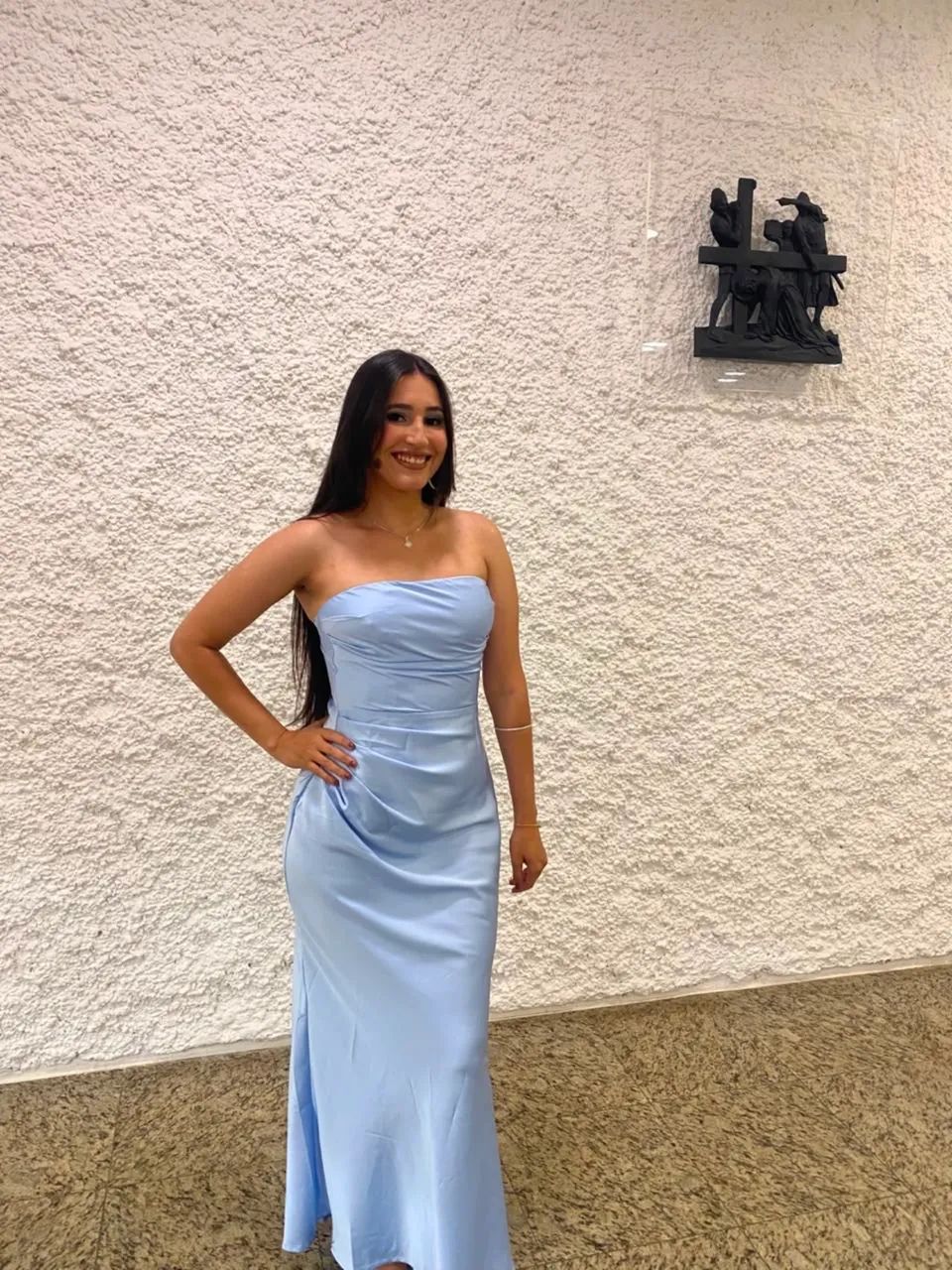 Vendo vestido de seda  - Foto 3